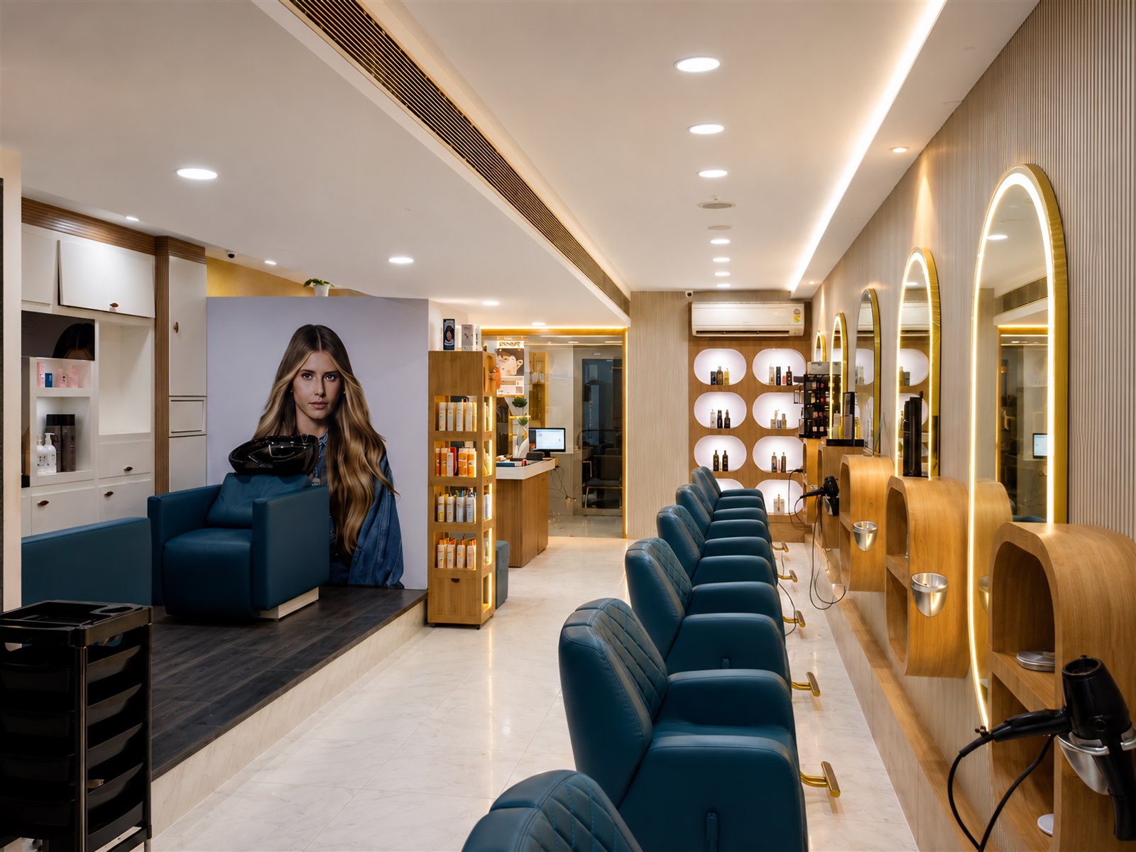 Cut & Care salon interior